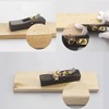 Wooden Hand Plane, Mini Arc Bottom Hand Planer, Wood Block