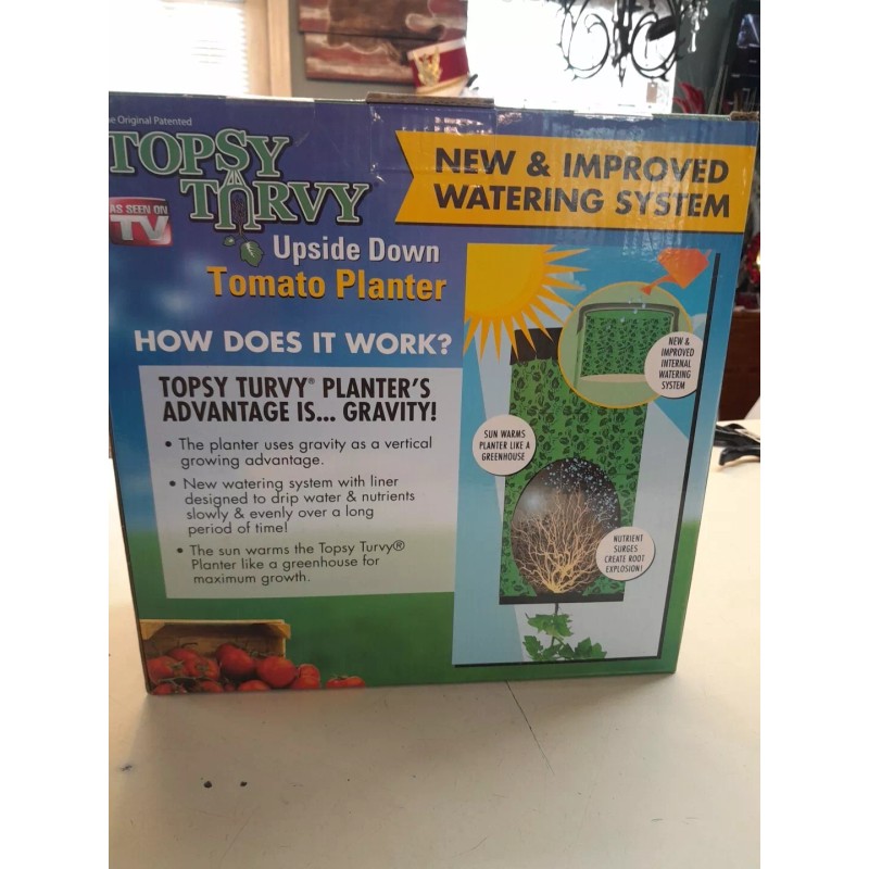 Topst Turvy Topsy Turvy Upside Down Tonato Plant Haning System
