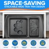 Emporio Kitchen Stackable Baking Pan Set - Deluxe Nonstick Gray