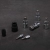 RIMKOLO 92-Piece Allen and Torx Bit Socket Set, 1/4" 3/8"
