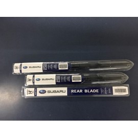 SUBARU 2009-2013 Subaru Forester Front & Rear Windshield Wiper Full Blade Set Genuine