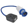 PRO ELEC PELB0138 16A, 230V, 1 Gang UK 13A Mains