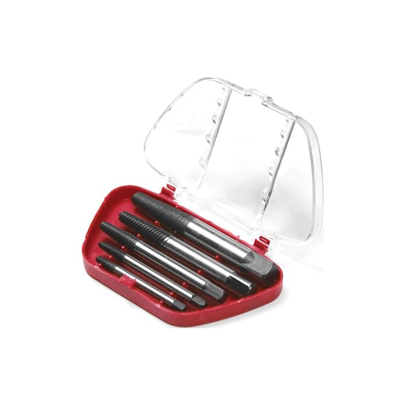Performance Tool W2965 Screw Extractor Set, Removes damaged screws, broken