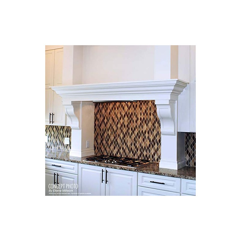 Ekena Millwork COR05X05X12DA 5 1/4-Inch W x 5 3/8-Inch D