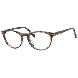Calabria Esq 1510 Oval Reading Glasses +0.75 Olive Green Amber Brown Men Women