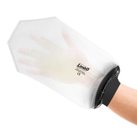 LimbO Waterproof Protectors Dressing Cover, Adult Hand Shower Cover MITT, 22 to 25 cm Forearm Circumference