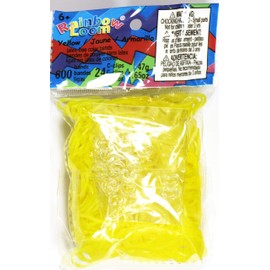 Rainbow Loom Twistz Bandz Refill - Jelly Yellow