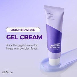 IsNtree Onion Newpair Gel Cream skin soothing,hydration,care acne spots and hyperpigmentation