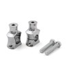 Topteng 1 Inch 25 mm Chrome Riser Clamp for Harley