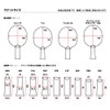 STIGA 1618-1005-37 Table Tennis Racket Infinity VPS V Straight Grip