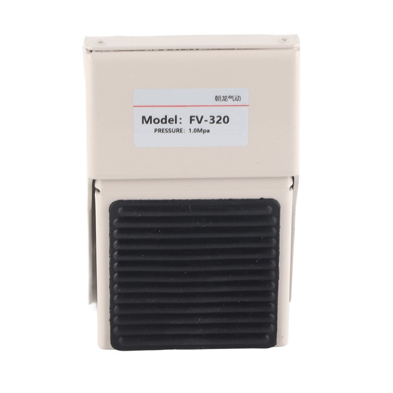 Pneumatic Pedal Valve Two Position Three Way Threaded Non Slip
