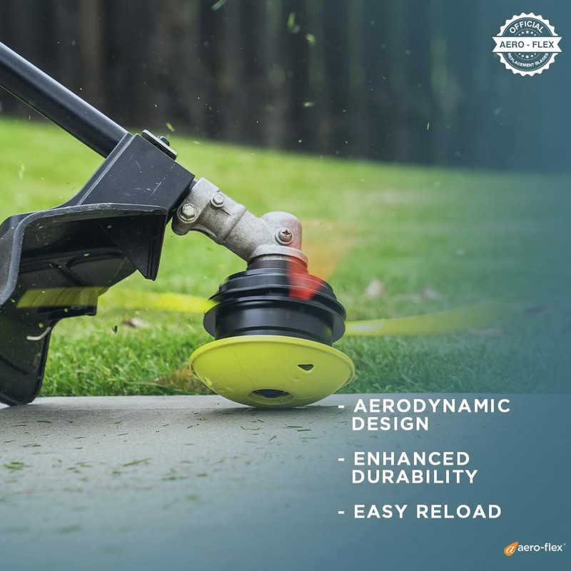 Aero-Flex® Premium Replacement Flexible Line Blades for Trimmers - Durable