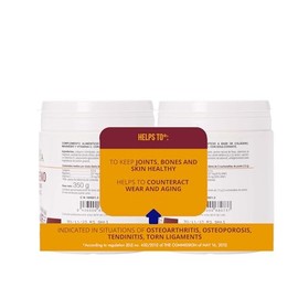 2 Pack - Ana Maria Lajusticia | Hydrolisate Collagen Powder with Magnesium and Vitamin C |for Healthy Skin, Nails, Hair and Ligaments | Natural Energy, Strawberry Flavour 350g