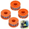 Tyrzol 4 Pack Strimmer Spool Compatible with Mac Allister MGTP18Li