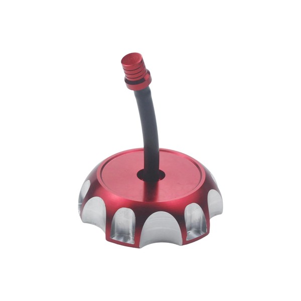 Adsspro Motorcycle Gas Fuel Tank Cap Cover With Air Vent