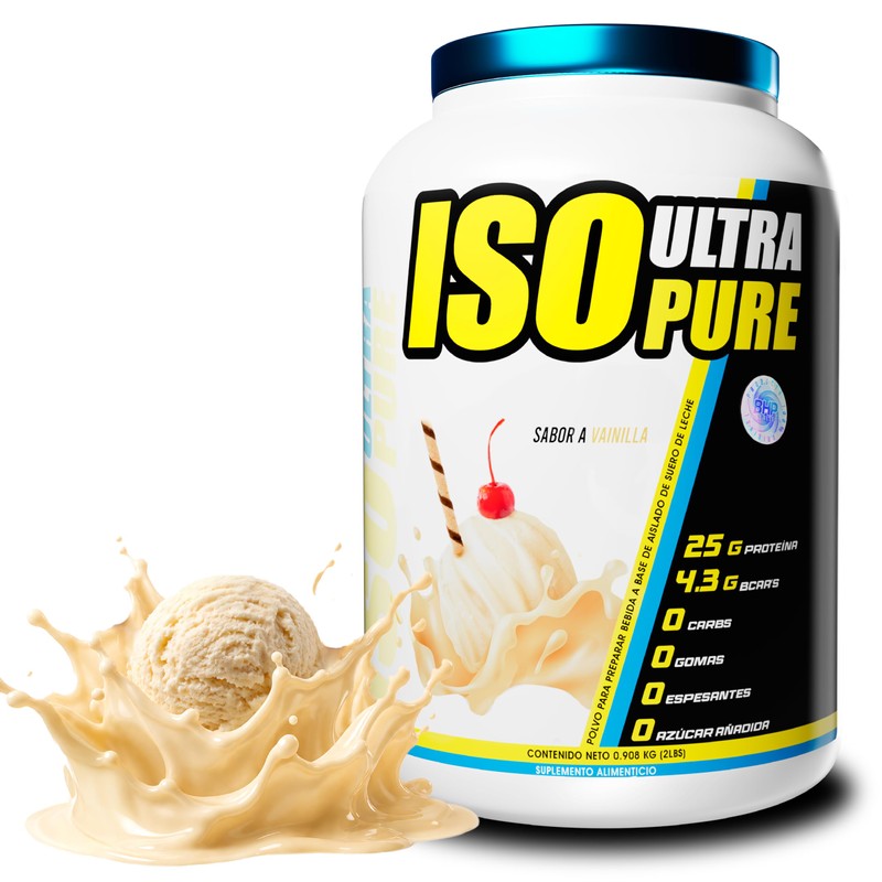 BHP Nutrition Protena ISO Ultra Pure 2lbs Whey Isolate Hidrolizada