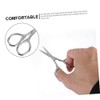 2Pcs Beard Trimming Scissors Set Small Precision Scissors with Portable