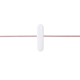 KIMISS Advanced In-Ear Headsets with Air Tube Safety Earphones and Microphone for and | Wired Headsets | Black Cable, White Tube | Radiation Protection |