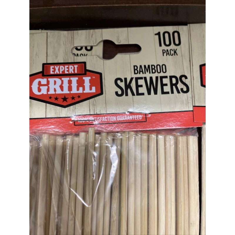 Expert Grill 5 X 100 Count Expert Grill Bamboo Skewers