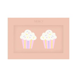 MERCY LONDON Cupcake Pasties Nipple Covers Stickers for Women