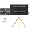 UPGRAVITY Easel TV Stand with Tripod Base for 45-65 inch