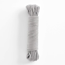 Rayen | Clothes Line | Nylon Rope | Indoor & Outdoor | Non Slip | 20m Length | Grey Colour