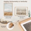 20x30 Poster Frame, USA-Sourced Oak Wood Picture Frame with HD