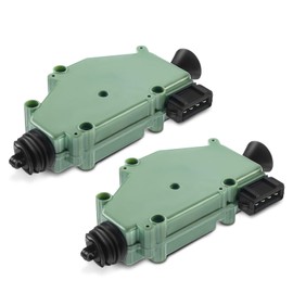 Frankberg 2 x servomotor, central locking, door lock, servomotor, ZV, 4-pin, compatible with Transporter III T3 1981-1992, Transporter IV T4 1990-2003, 701959781, 255959783A