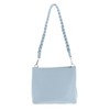 SEIDENFELT MANUFAKTUR Melbu Hobo Bag Ice Blue, Ice Blue