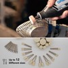 110PCS Wool Buffing Polishing Wheel for Dremel Tool Kit, Jewelry