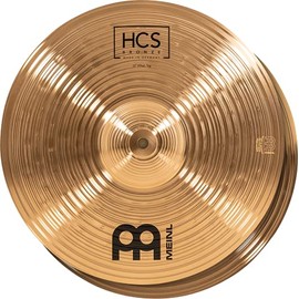 Meinl Cymbals 13” Hihat (Hi Hat) Pair – HCS Traditional Finish Bronze for Drum Set, Made in Germany, 2-Year Warranty (HCSB13H)