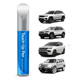 RSACET PW7/GW7 Bright White Touch Up Paint Compatible with Jeep, Ram, Dodge, Chrysler Exact Match Touch Up Paint Car Scratch Repair