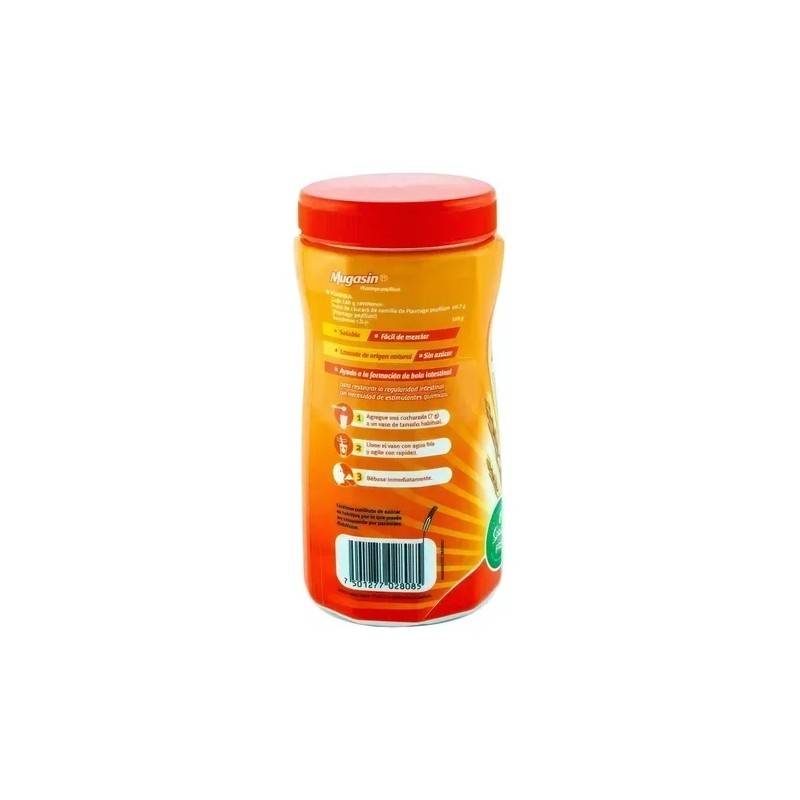 Mugasin Naranja Psyllium Plantago 230gr