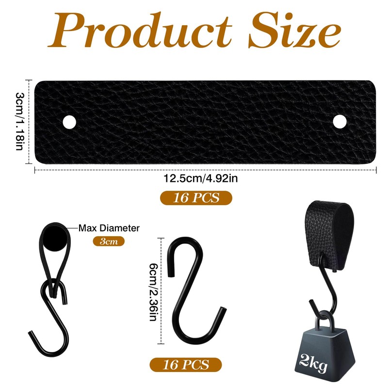 JABNOW small hook with leather loop