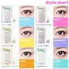 [ICLIONE] jjonjjon lash False Eyelashes, No Glue Required for Portions