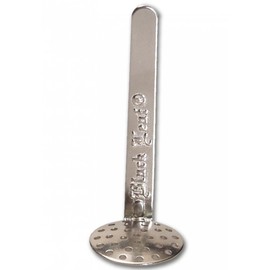 Stainless Steel Spoon Screens Black Leaf Pack of 5, 18mm