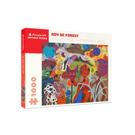Pomegranate Roy De Forest: Triumph of The Round Heads 1000-Piece Jigsaw Puzzle