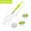Premium Large Whisk PP Material Handle Thickened Stainless Steel Wire