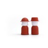 QUALY 調味料入れ ソルト&ペッパーシェイカー Mrs.Salt & Mr.Pepper レッド 090020RE