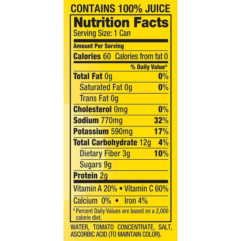 Mott'S 100% Tomato Juice, 11.5 Fluid Ounce Can, 24 Count