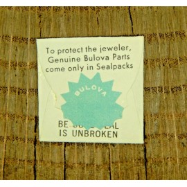 Caravelle Genuine Bulova 11AERC S DAP 25 TRIT Set of Hands Watch Part 63-64 NOS