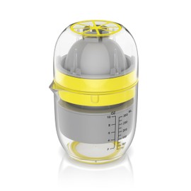 Arendo - Manual Juicer with 2 methods of use, 300 ml, Citrus Juicer, Orange Squeezer, Manual Juicer, Lemon Squeezer Press, Lime Juicer, Citrus Fruit Squeezer, Grapefruits, Blueberries