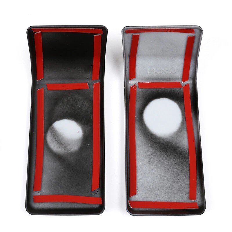 car-king888 ABS Black Front Bumper Insert Cover Decorate Trim For
