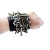 Portable DIY Nylon Wrist Tool, 5-in-1 Magnetic Multifunctional Wristband –