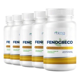 Fenogreco 500mg - 500 Cápsulas Pack Sin Sabor