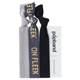 Popband London | Essential Hair Bands | On Fleek | For All Day and Night | No Dent | No Hair Damage | 3 Pc