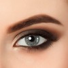 Renova Lapiz Delineador Duo Parpados y Cejas, color Negro, 2.2