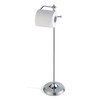 SunnyPoint Bathroom Free Standing Toilet Tissue Paper Roll Holder Stand