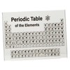 Jectse Large Periodic Table with Real Elements Inside Clear Acrylic,