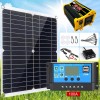Unbranded 6000 Watts Solar Panel Kit 100A 12V Battery Charger